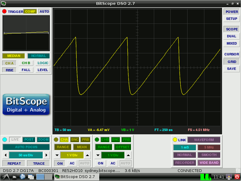 Installing BitScope DSO on Raspberry Pi